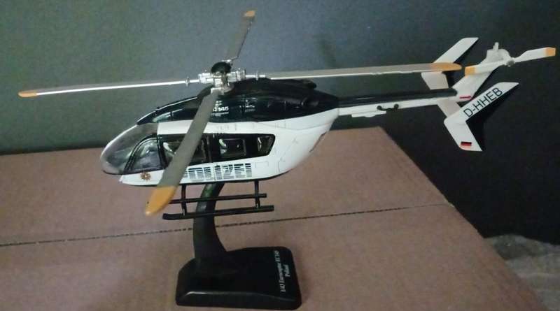 Die Cast Helicopter Polizei