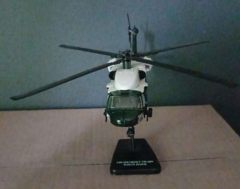 Die Cast Helicopter Marine One