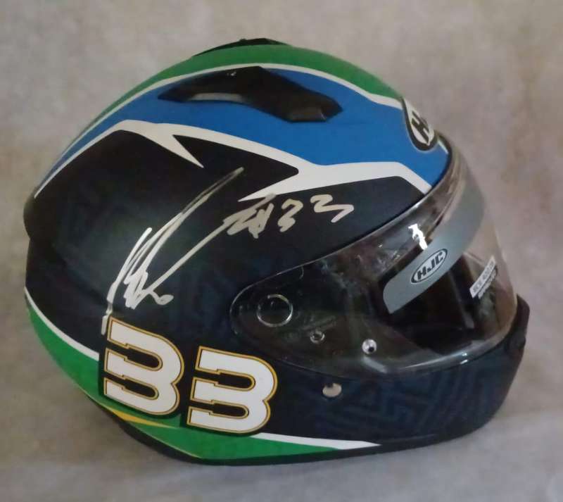 Motogp Brad Binder #33 Hand Signed HJC Helmet 2