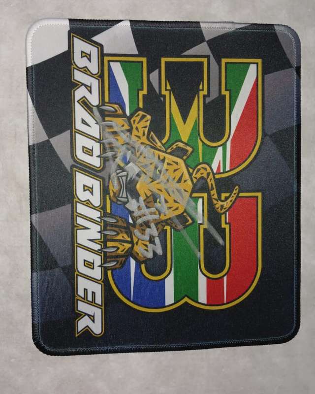 Motogp Brad Binder #33 Hand Signed Mouse Pad