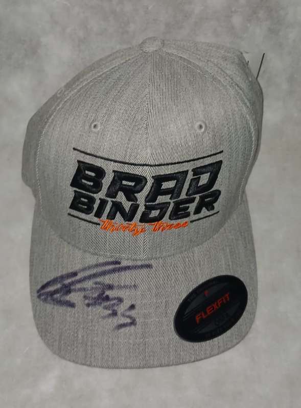 Motogp Brad Binder #33 autographed cap 2