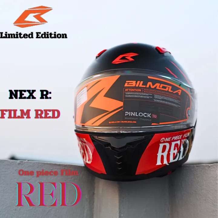 One Piece Film RED Motorcycle Helmet - Medium