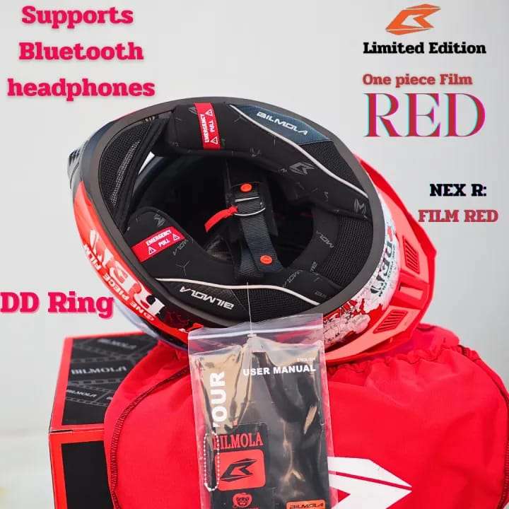 One Piece Film RED Motorcycle Helmet - Medium