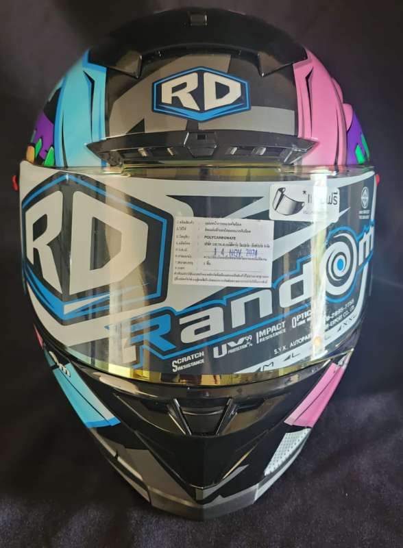 Harley Quinn Motorcycle Helmet - Extra Large
