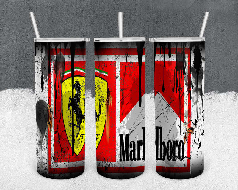 20 Oz Ferrari  Marlboro Tumbler