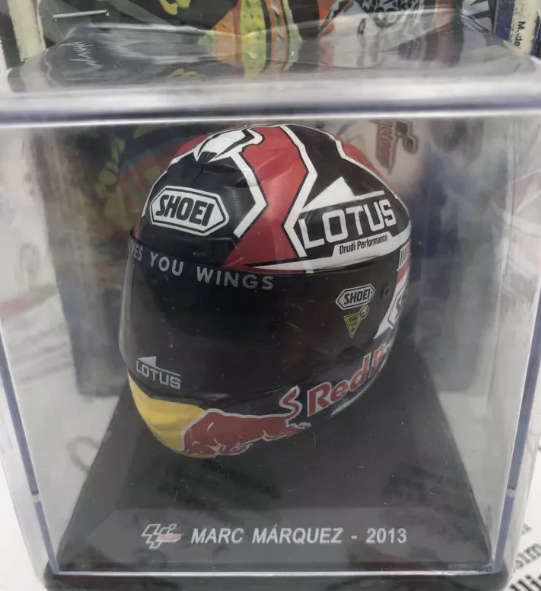 Die Cast Helmets Moto Gp  Marc Marquez - 2013  Scale 15 Altaya