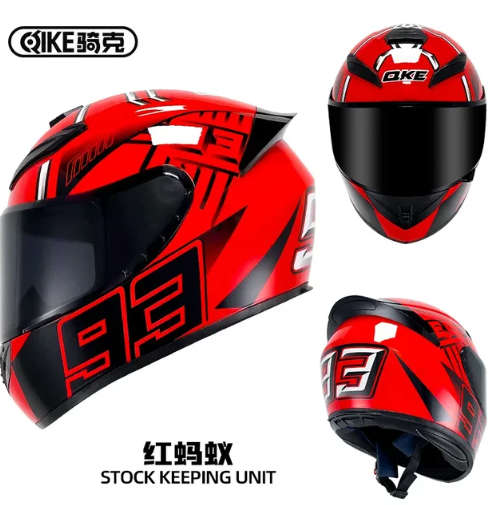 93 Marq Marques Full Face Motorcycle Helmet Large