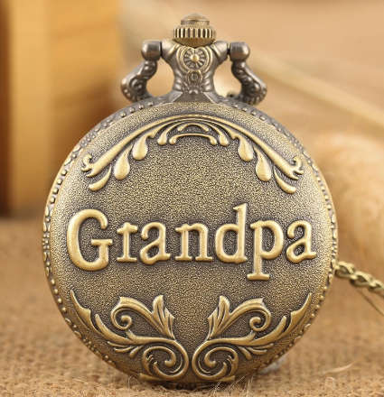 Grandpa BRONZE COLOUR Pocket Watch