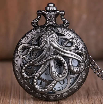 Octopus Pocket Watch