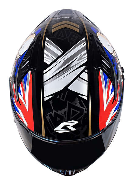BILMOLA IRON MAIDEN Motorcycle Helmet - Medium