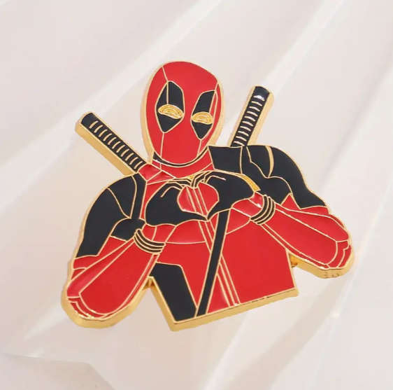 Deadpool Brooch