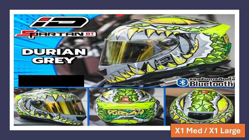Motorcycle Helmet - Large