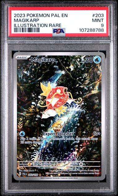 Pokemon Trading Cards Graded PSA 9 Magikarp