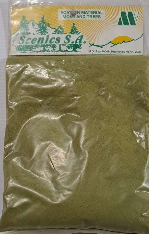 Model Trains HO 1 x Scatter Material - Fine Lime Green