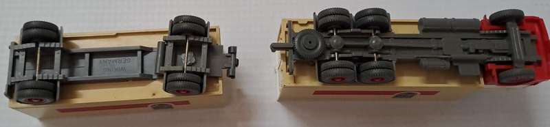 Model Trains/Cars HO 1 x Wiking Philips Truck & Trailer.