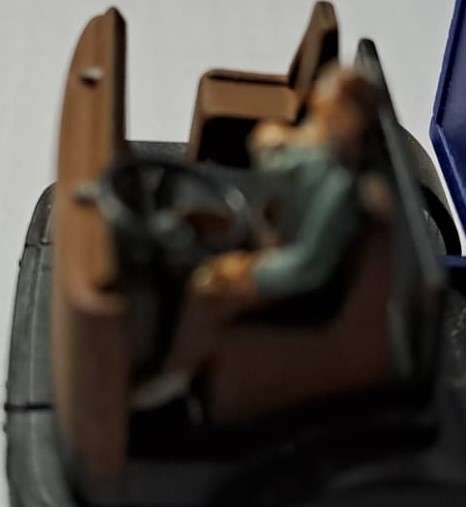 Model Trains/Cars HO 1 x Wiking MAN Delivery Track with driver plastic (Blue).