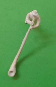 Model Trains H0-Scale 1 x Alphorn player Figure. (Not very common)