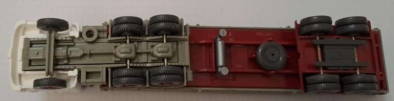 Model Trains/Cars HO 1 x Wiking Truck & Open Trailer.