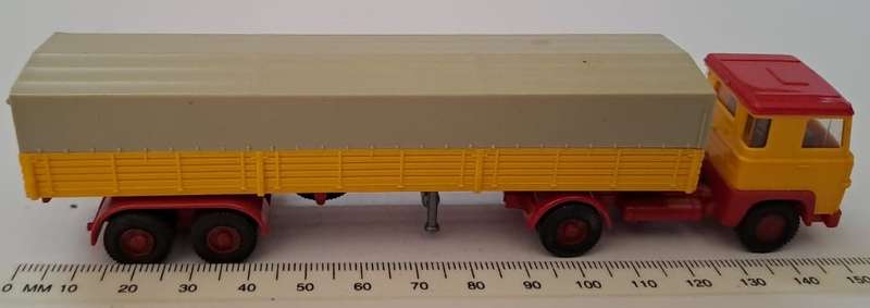 Model Trains/Cars HO 1 x Wiking Truck & Trailers.