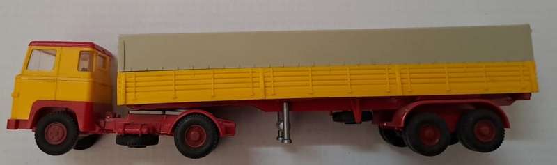 Model Trains/Cars HO 1 x Wiking Truck & Trailers.