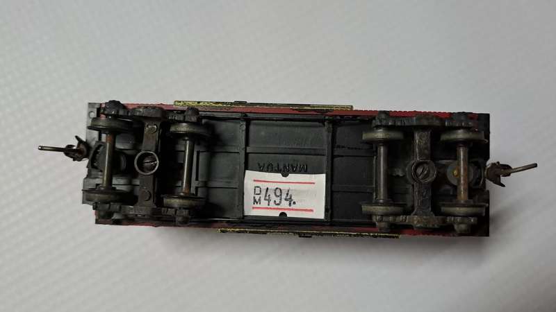 Model Trains HO Western & Atlantic Box Car, with plastic wheels & KD couplers.