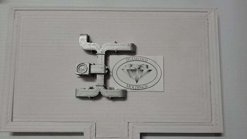 Model Trains HO-Scale - 1 x Roof Aircon Fittings - 59mm x 53mm x 11mm