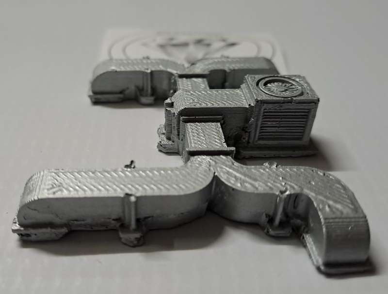 Model Trains HO-Scale - 1 x Roof Aircon Fittings - 59mm x 53mm x 11mm