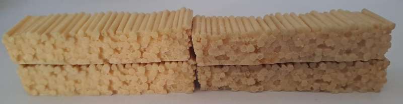 Model Trains HO 4 x Wood piles for Sawmill or flatbed (Unpainted)