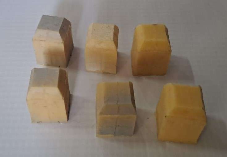 Model Trains HO 6 x Bridge Pillars (Unpainted)