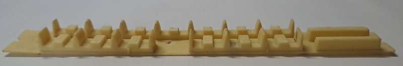Model Trains HO 1 x Trans Karoo Dinning Car Seats. (Unpainted)