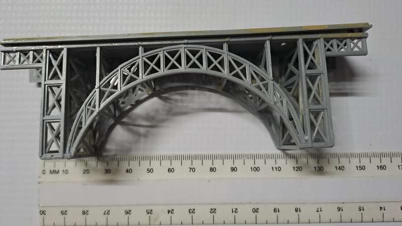 Model Trains N-Scale 1 x Small Bridge. 145mm x 30mm x 47mm
