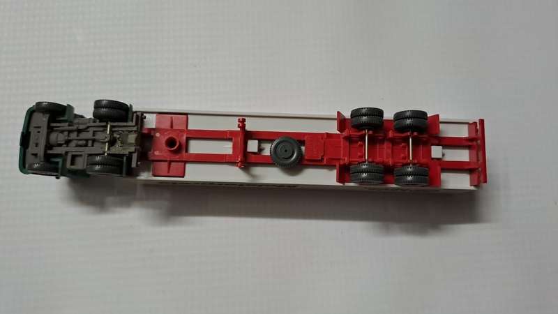 Model Trains 1:87 HO 1 x Wiking Mercedes-Benz truck & trailer Lacke Farben.