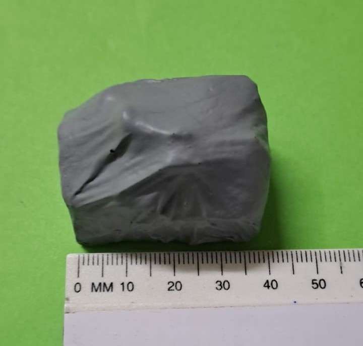 Model Trains 1:87 HO - Load under Tarpaulin (Grey) - 38mm x 26mm x 33mm