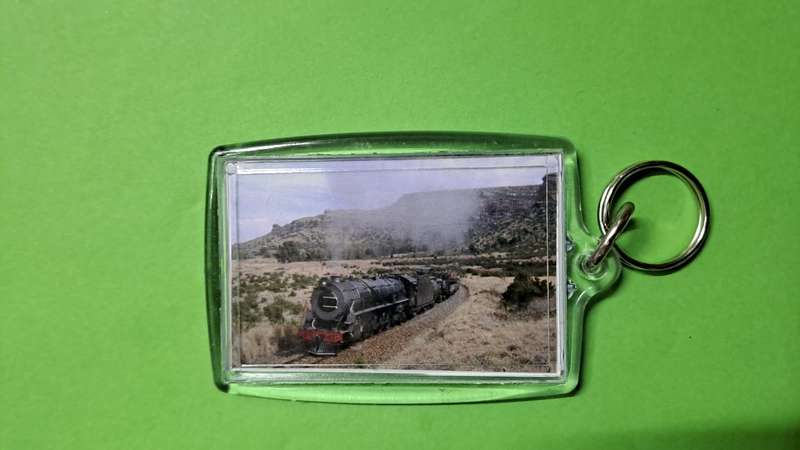 Trains Keyrings - Karoo Scene - 70mm x 50mm x 4mm