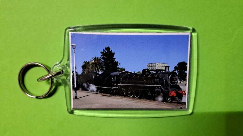 Trains Keyrings - Class 19B - 70mm x 50mm x 4mm
