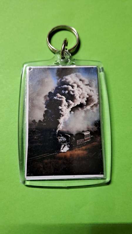 Trains Keyrings - Big Steam/Groot Stoom - 70mm x 50mm x 4mm