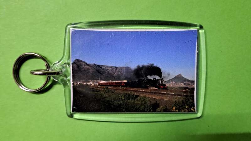 Trains Keyrings - Cape Town/Kaapstad - 70mm x 50mm x 4mm