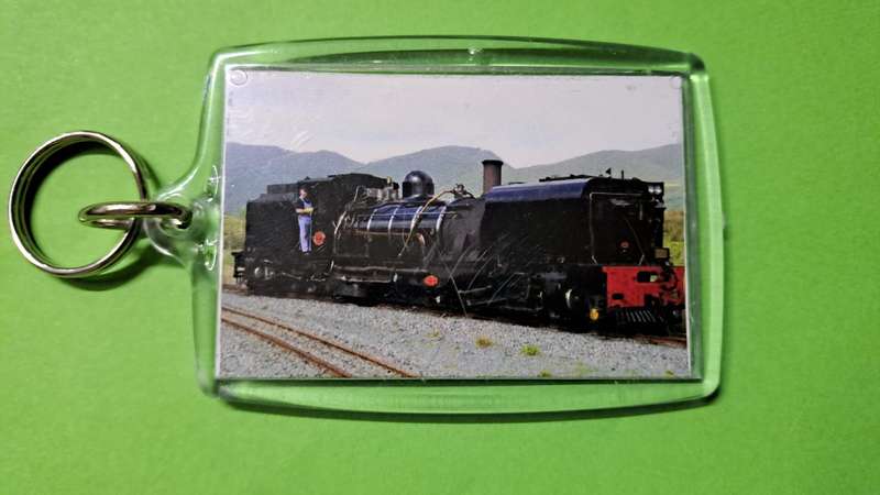 Trains Keyrings - Garratt - 70mm x 50mm x 4mm