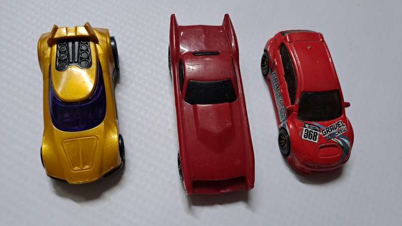 Hot Wheels Diecast Model Car X3 Pack 1/64 scale