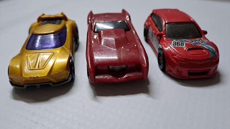 Hot Wheels Diecast Model Car X3 Pack 1/64 scale