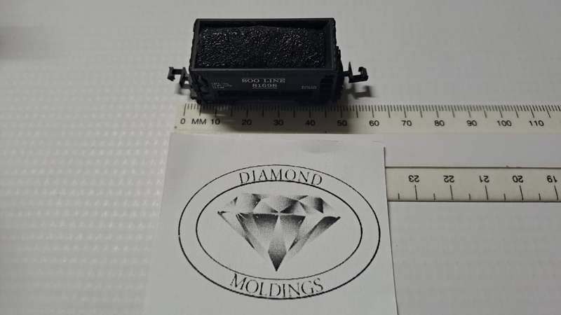 Model Trains N-Scale - 1 x Minerals Coal - 35mm x 17mm x 7mm