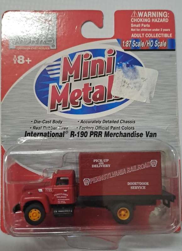 Model Trains/Car HO 1 x Diecast Model Car - Mini Metals International Pennsylvania Railroad.