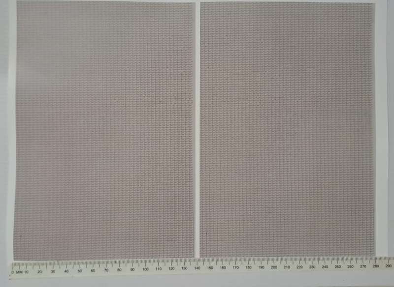 Model Trains 1:87 HO 1 x Printed gloss paper to stick on buildings. (138mm x 200mm) x2