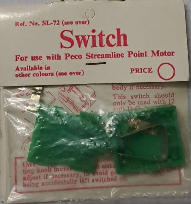 Model Trains HO 1 x Peco Switch.