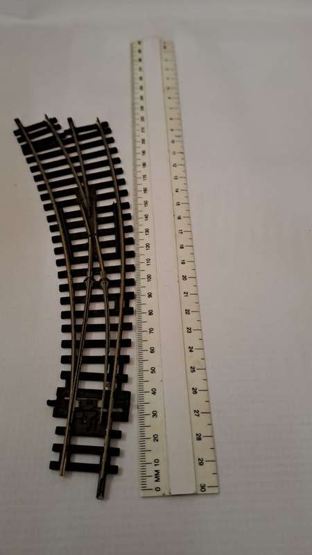 Model Trains HO Peco 1 x Carved Points.