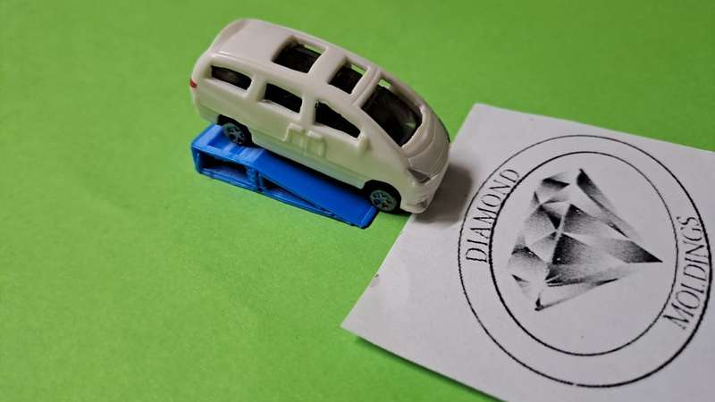 Model Trains 1/87 H0 - Ramps for Cars (x2, Blue)