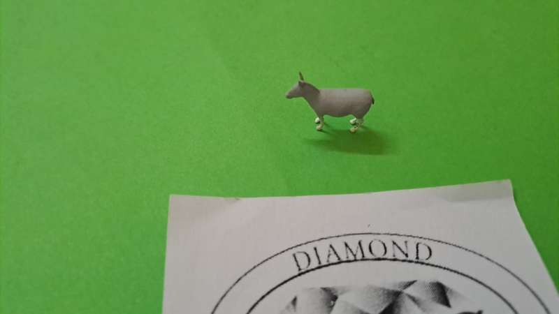 Model Trains 1/87 H0 - Animals - Donkey (x1)