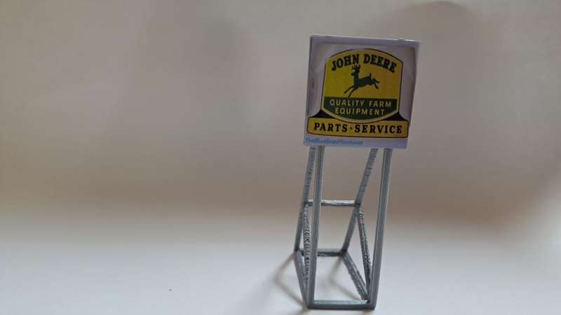 Model Trains HO 1 x Billboard 1970 + Kool-Aid - 30mm x 42mm x 82mm