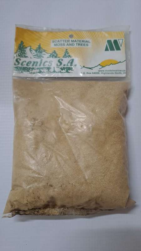 Model Trains HO 1 x Scatter Material - Very Fine - Dark Brown.