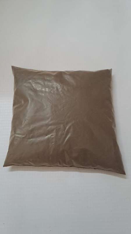 Model Trains HO 1 x Ground Cover Material - Fine Very Dark Brown (+ - 307g)